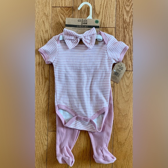 SOLD-NWT - Chick Pea - 3 Piece Set - 3-6 Months - Picture 1 of 3